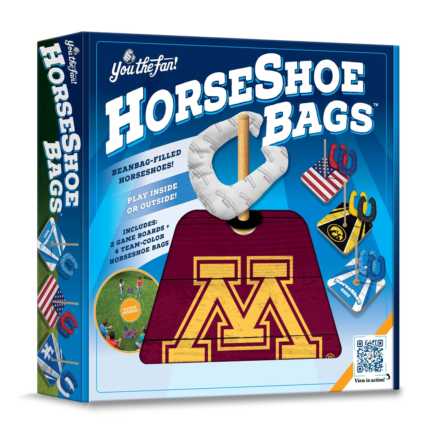 NCAA Minnesota Golden Gophers Horseshoe Bag Game