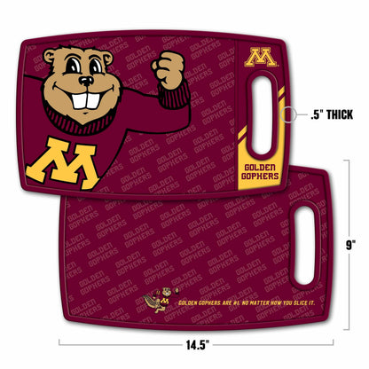 Minnesota Golden Gophers Logo Series Cutting Board Alt 1