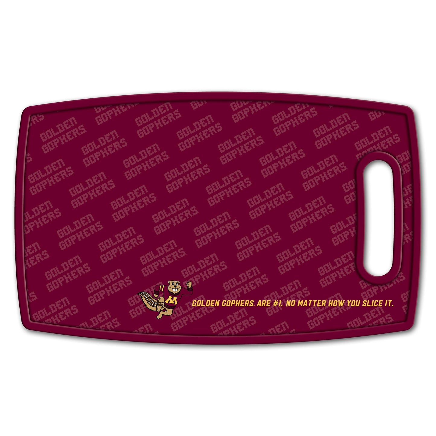 Minnesota Golden Gophers Logo Series Cutting Board Alt 2