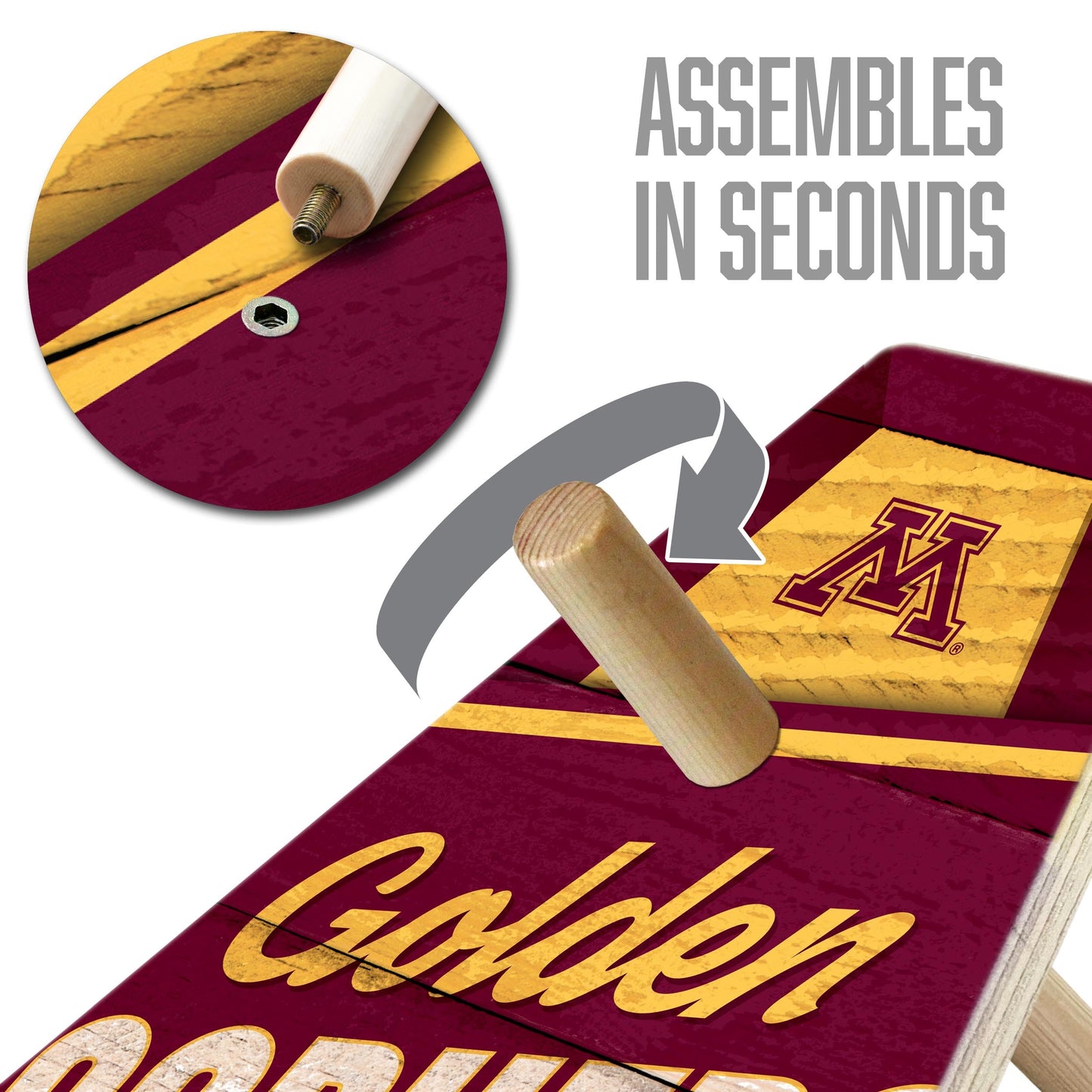 NCAA Minnesota Golden Gophers Ringbag Outdoor Game