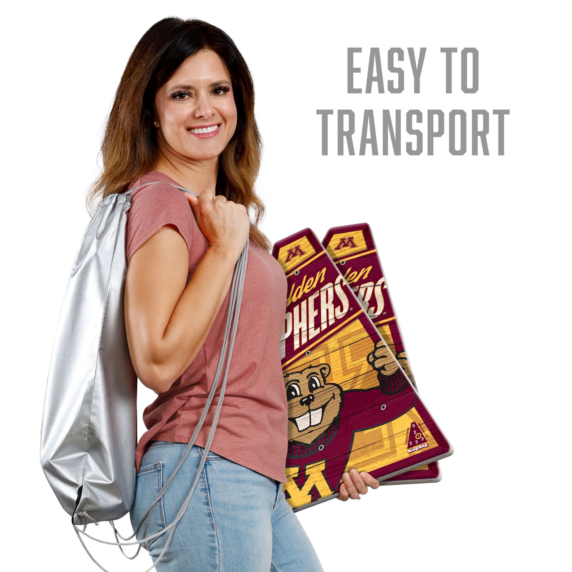 NCAA Minnesota Golden Gophers Ringbag Outdoor Game
