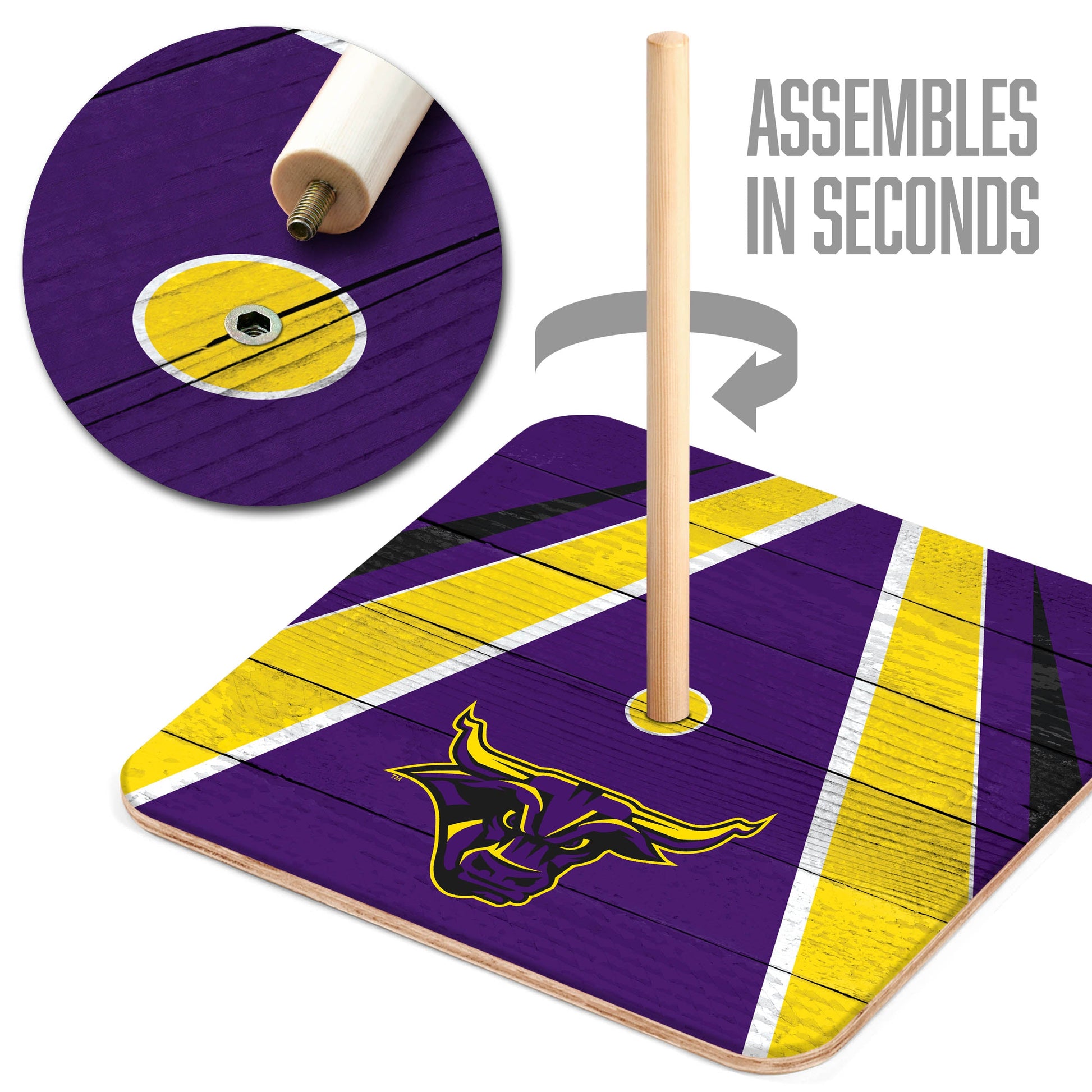 NCAA Minnesota State Mavericks Horseshoe Bag Game