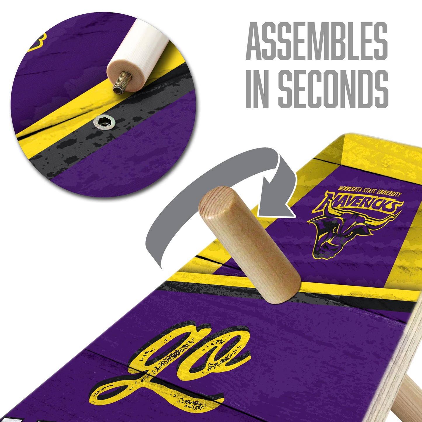 NCAA Minnesota State Mavericks Ringbag Outdoor Game