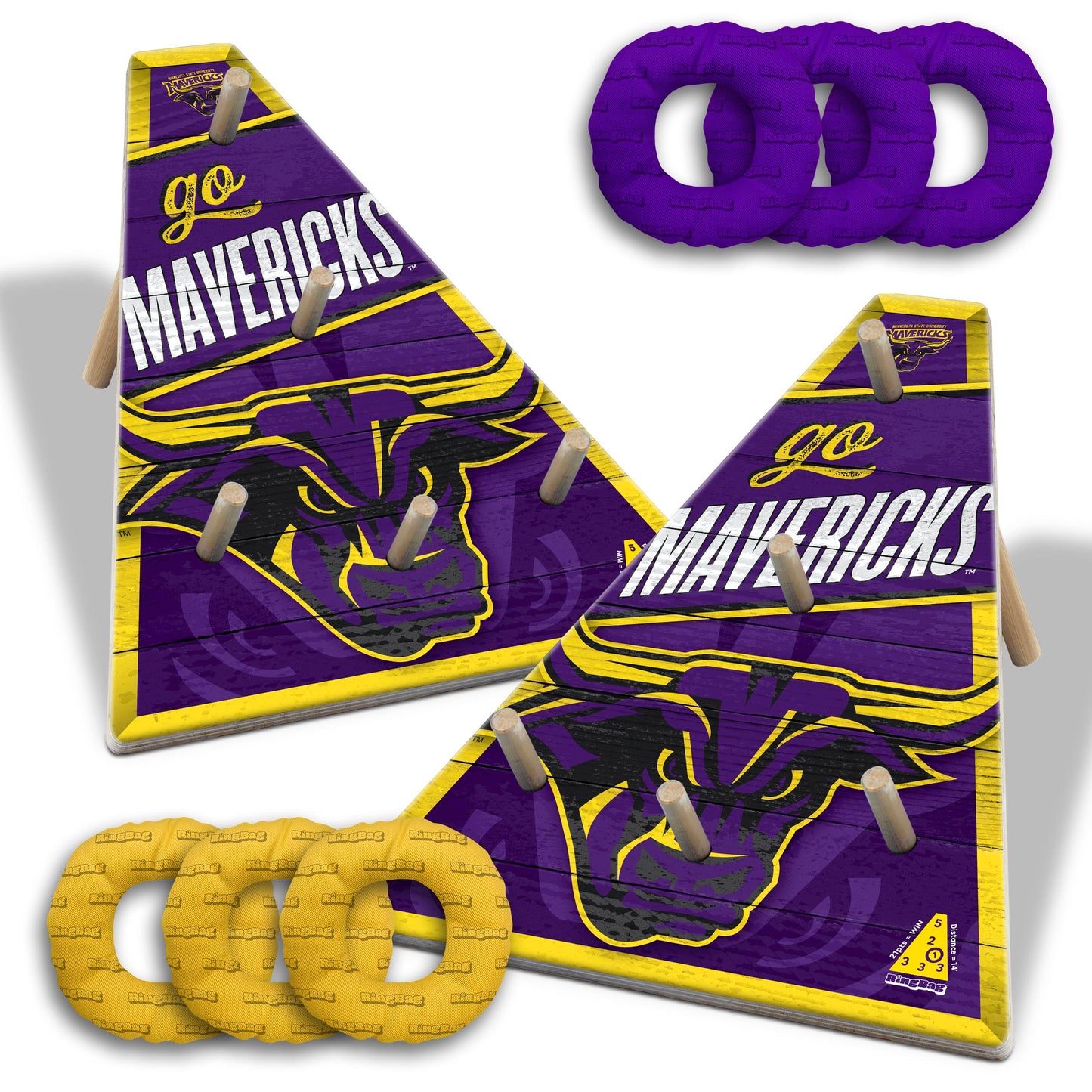 NCAA Minnesota State Mavericks Ringbag Outdoor Game