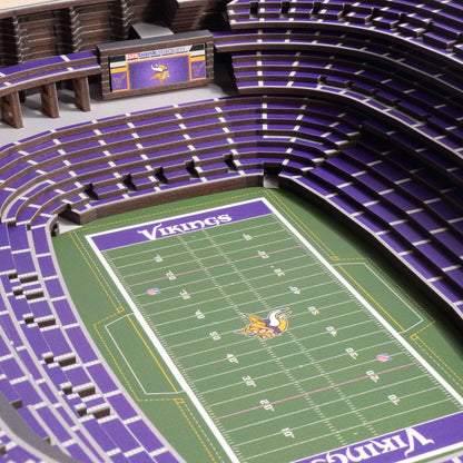 NFL Minnesota Vikings 25-Layer StadiumView Wallart