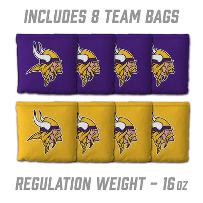 NFL Minnesota Vikings 2' x 3' MDF Cornhole Set