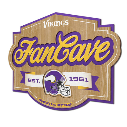 Minnesota Vikings Fan Cave Wall Art