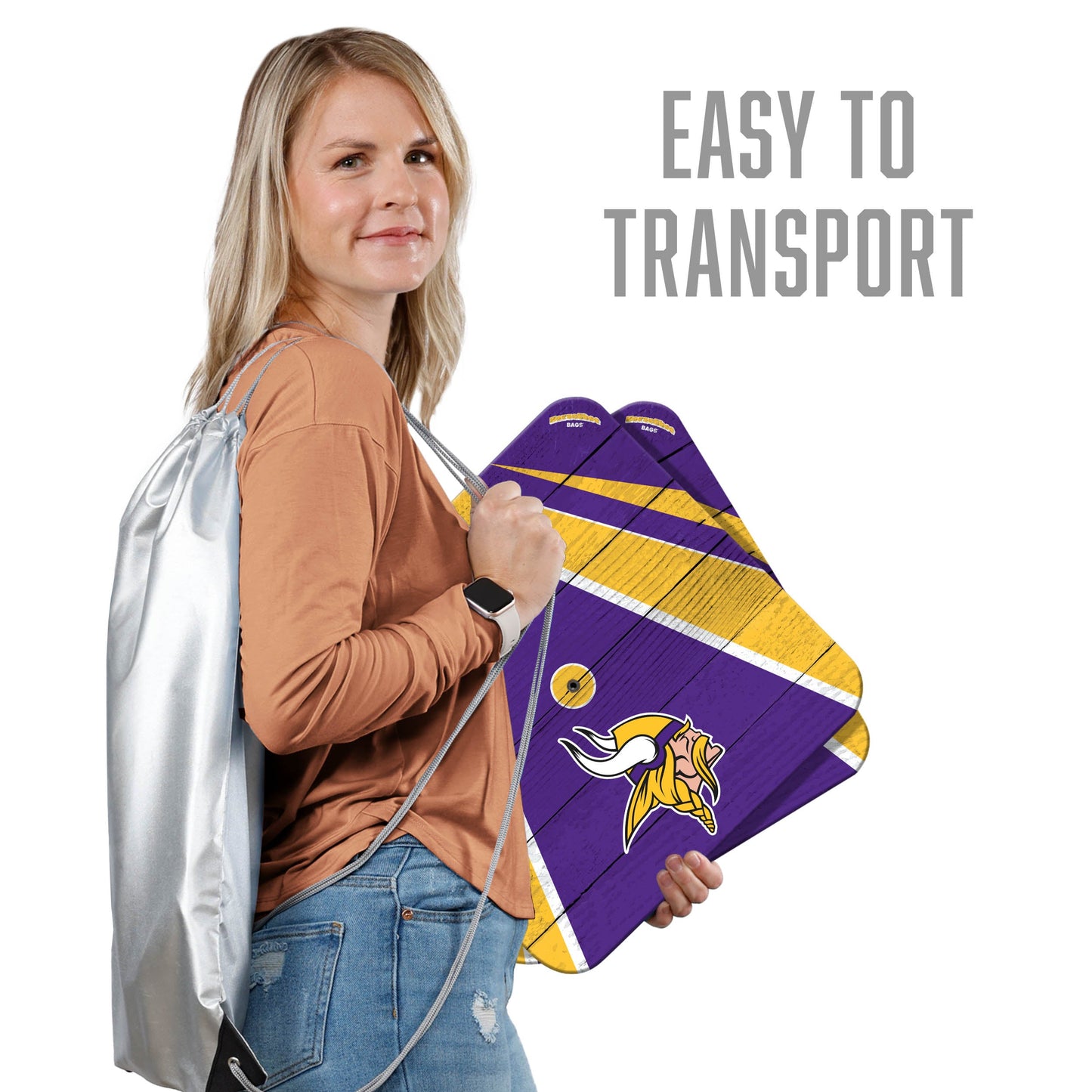 NFL Minnesota Vikings Horseshoe Bag Game