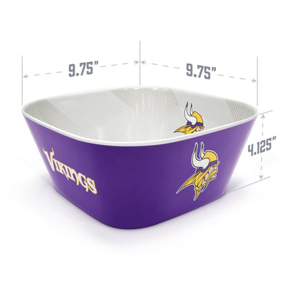Minnesota Vikings Large Party Bowl Alt 3