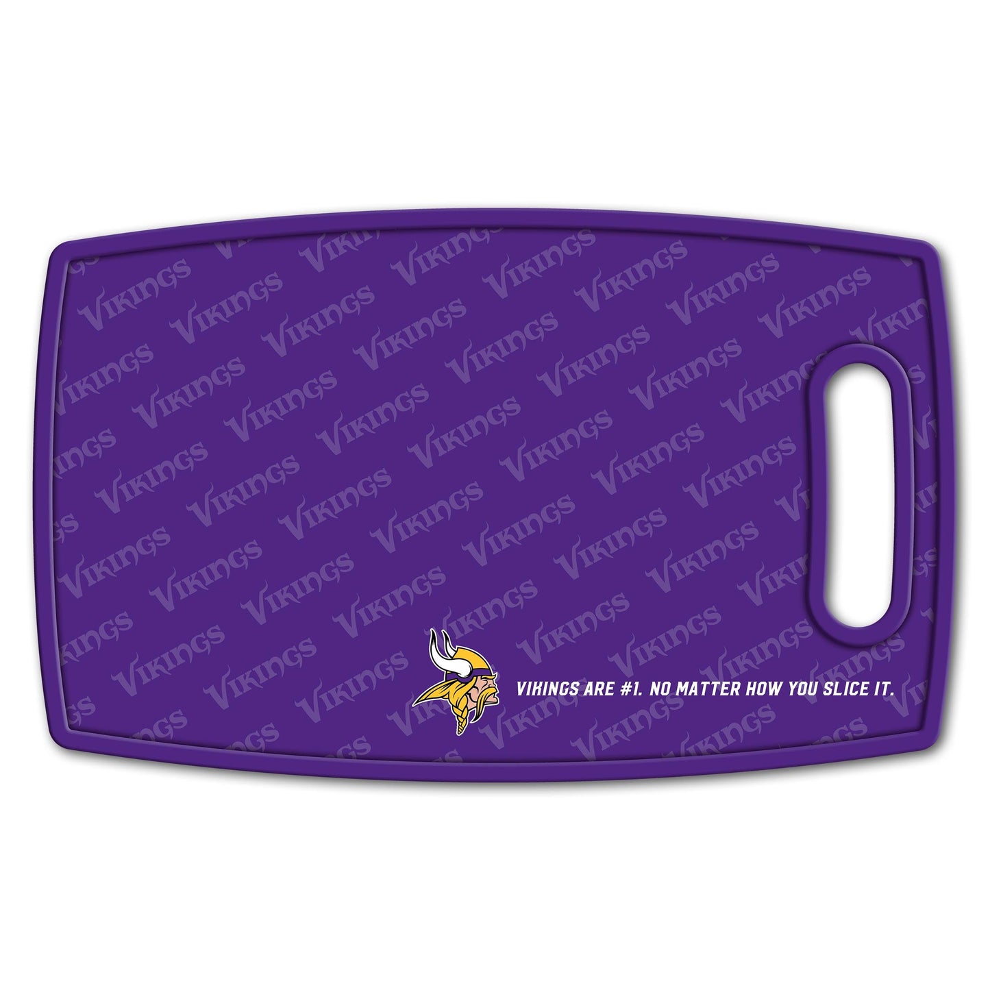 Minnesota Vikings Logo Series Cutting Board Alt 2
