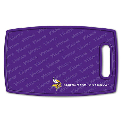 Minnesota Vikings Logo Series Cutting Board Alt 2