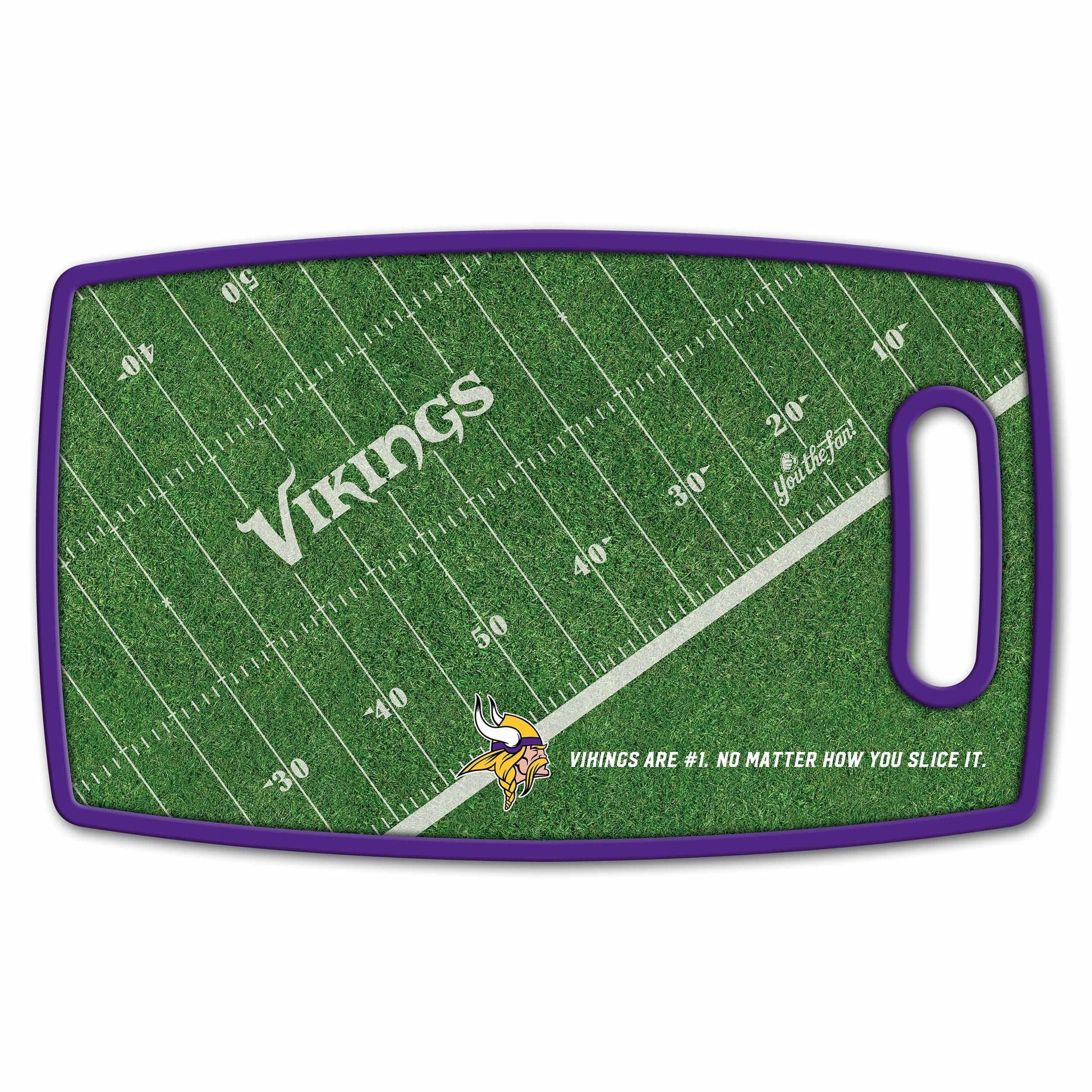 Minnesota Vikings Retro Series Cutting Board Alt 2