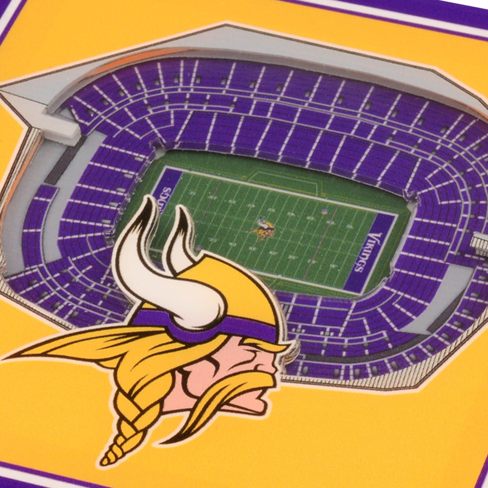 NFL Minnesota Vikings StadiumView Cribbage Game