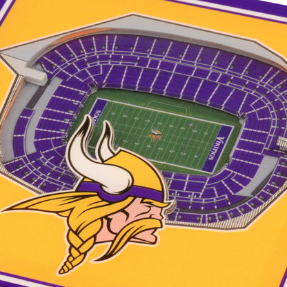 NFL Minnesota Vikings StadiumView Cribbage Game