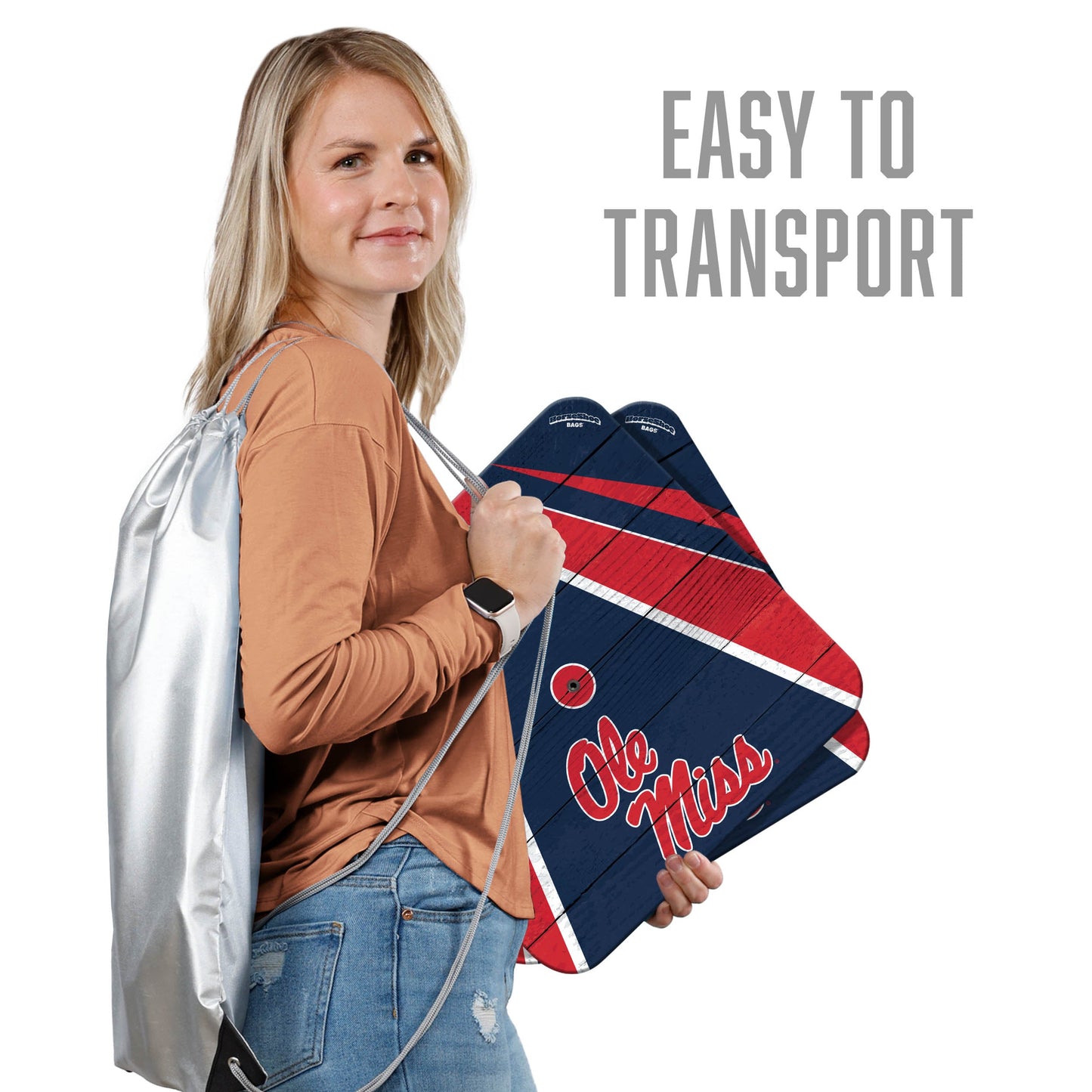 NCAA Mississippi Rebels Horseshoe Bag Game