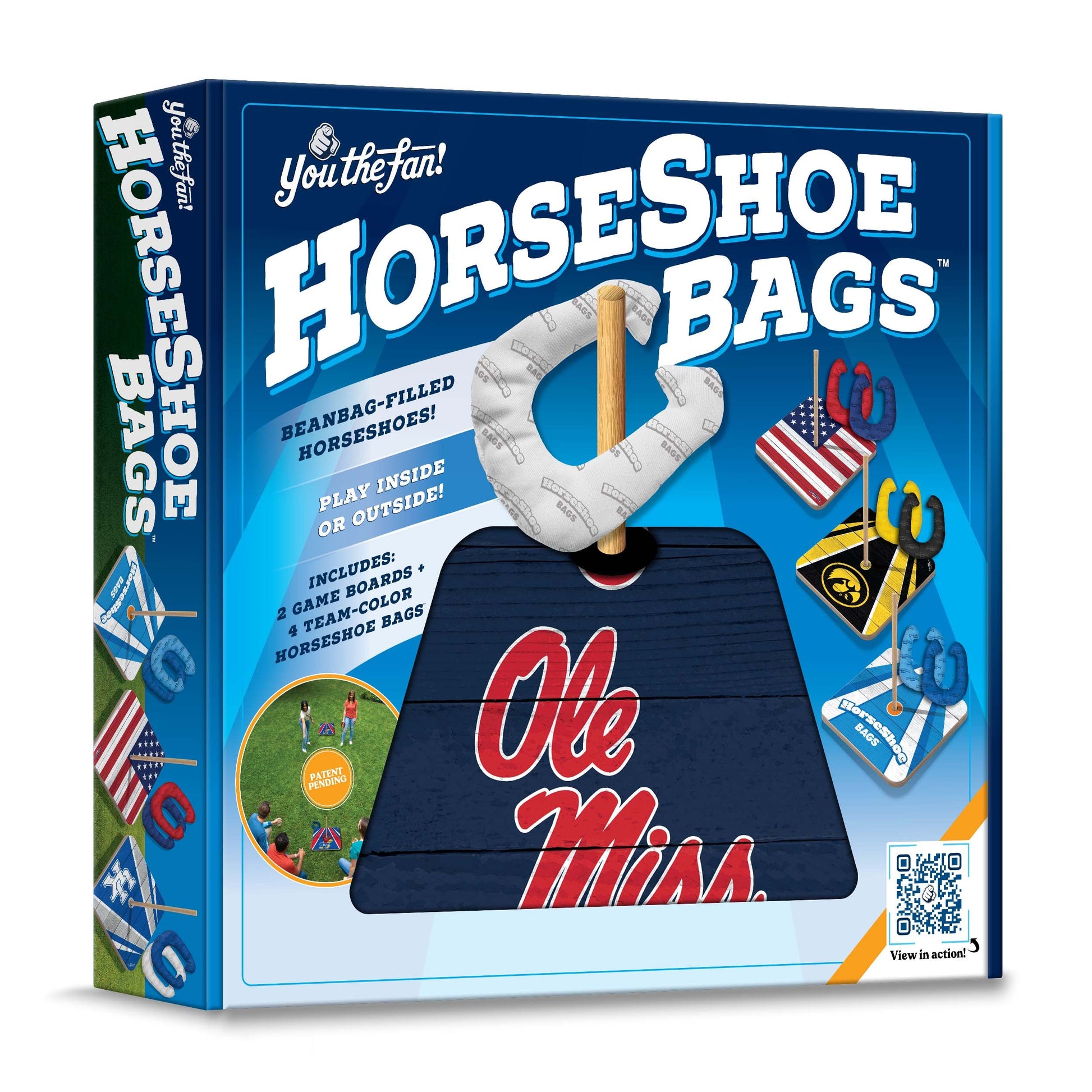 NCAA Mississippi Rebels Horseshoe Bag Game
