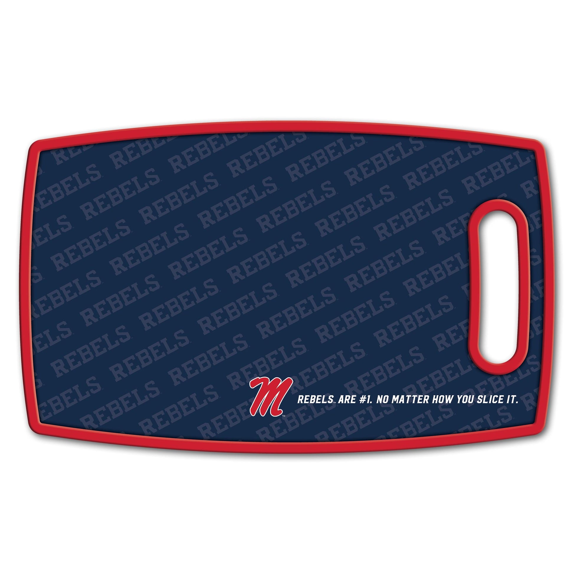 Mississippi Rebels Logo Series Cutting Board Alt 2