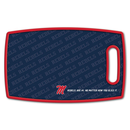Mississippi Rebels Logo Series Cutting Board Alt 2