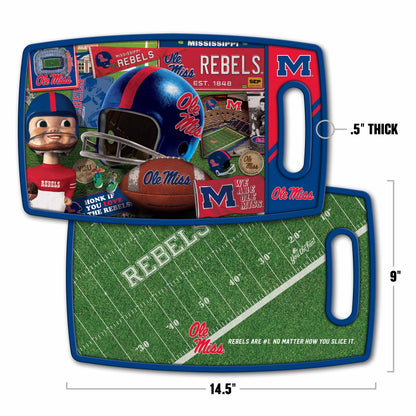 Mississippi Rebels Retro Series Cutting Board Alt 1