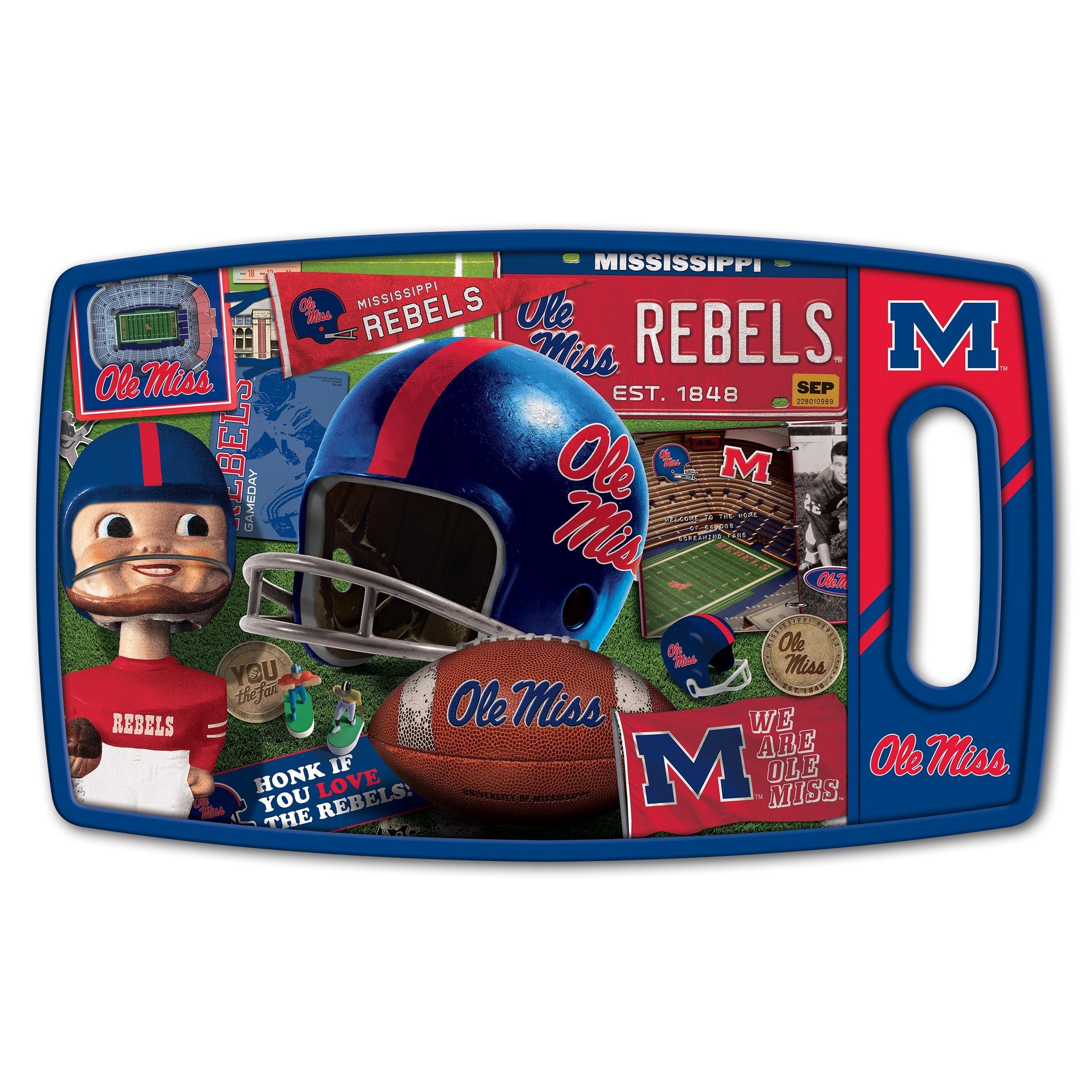 Mississippi Rebels Retro Series Cutting Board