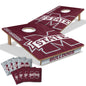 NCAA Mississippi State Bulldogs 2' X 3' All-Wood Cornhole Set-main