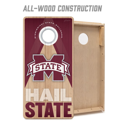 NCAA Mississippi State Bulldogs 2' x 4' Slogan Series Cornhole