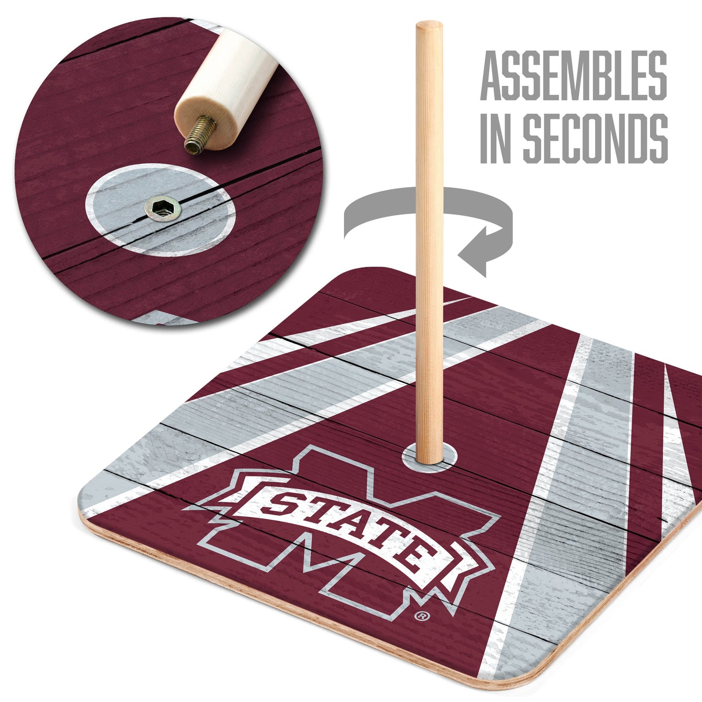 NCAA Mississippi State Bulldogs Horseshoe Bag Game