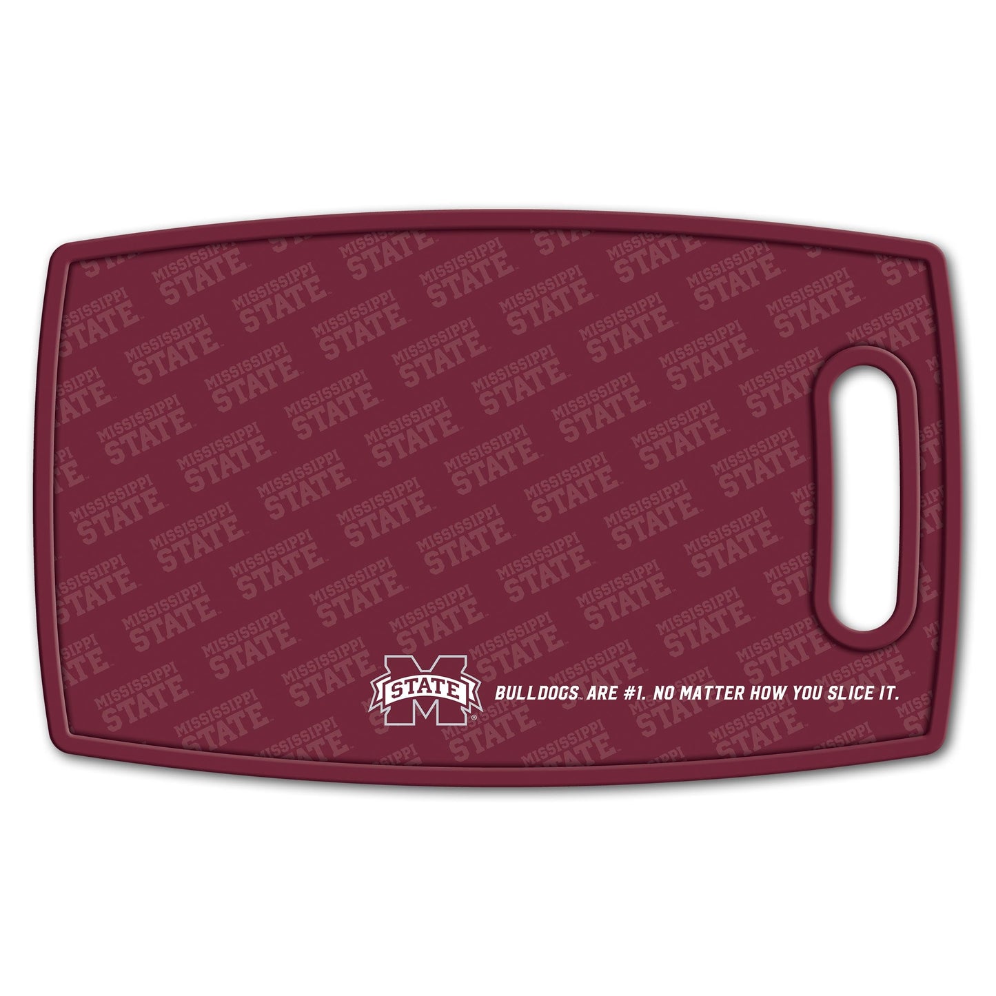 Mississippi State Bulldogs Logo Series Cutting Board Alt 2