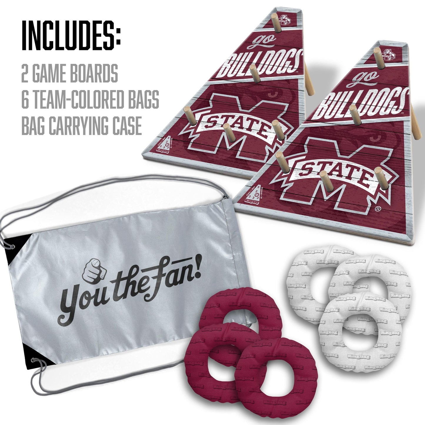 NCAA Mississippi State Bulldogs Ringbag Outdoor Game