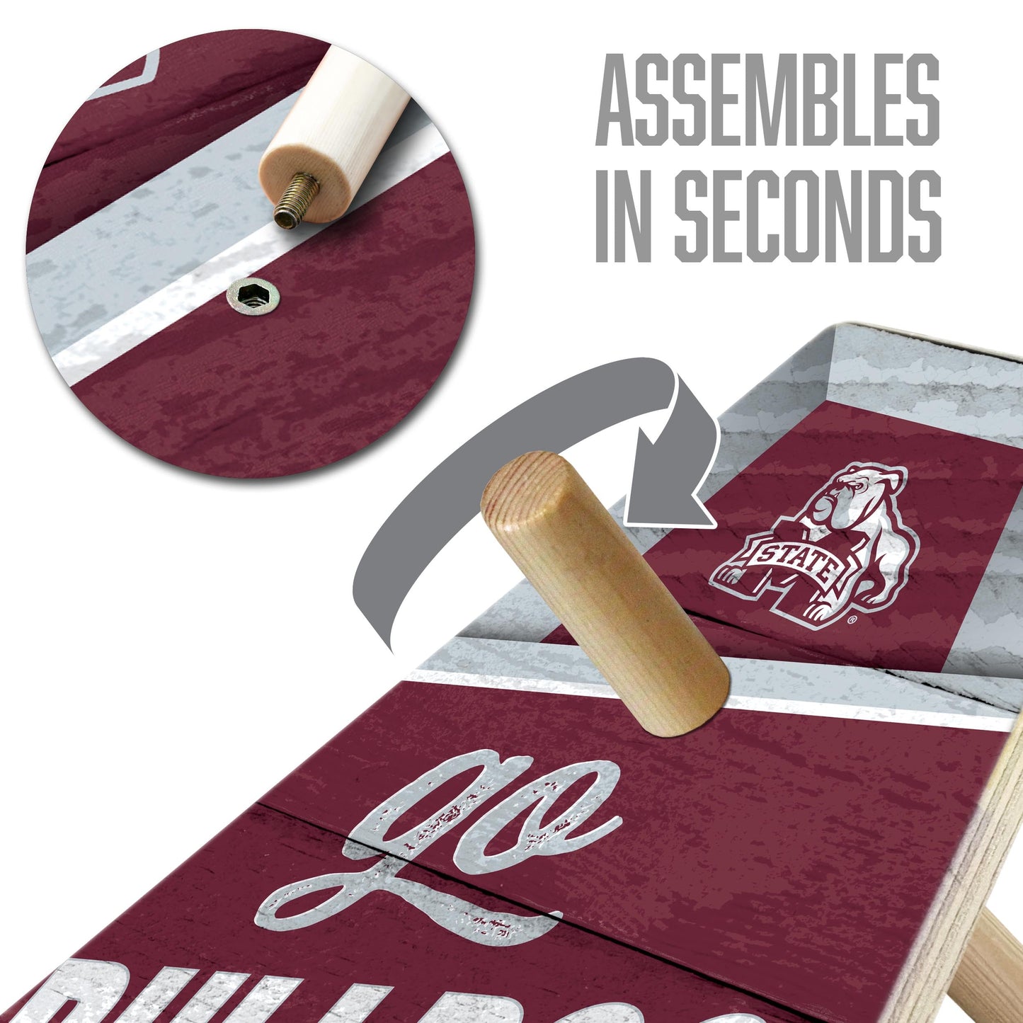 NCAA Mississippi State Bulldogs Ringbag Outdoor Game