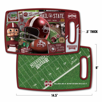 Mississippi State Bulldogs Retro Series Cutting Board Alt 1