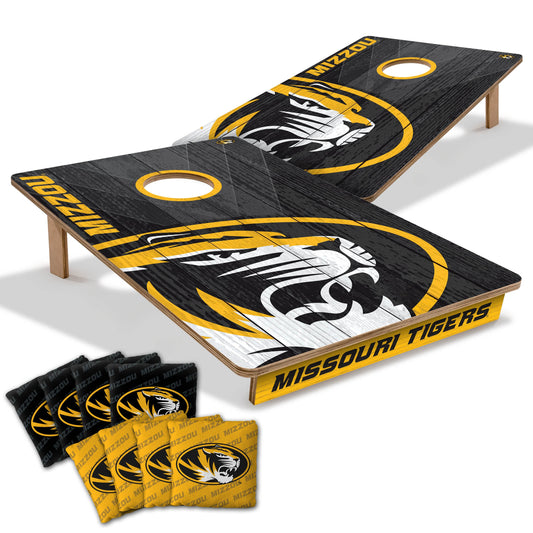 NCAA Missouri Tigers 2' X 3' All-Wood Cornhole Set-main