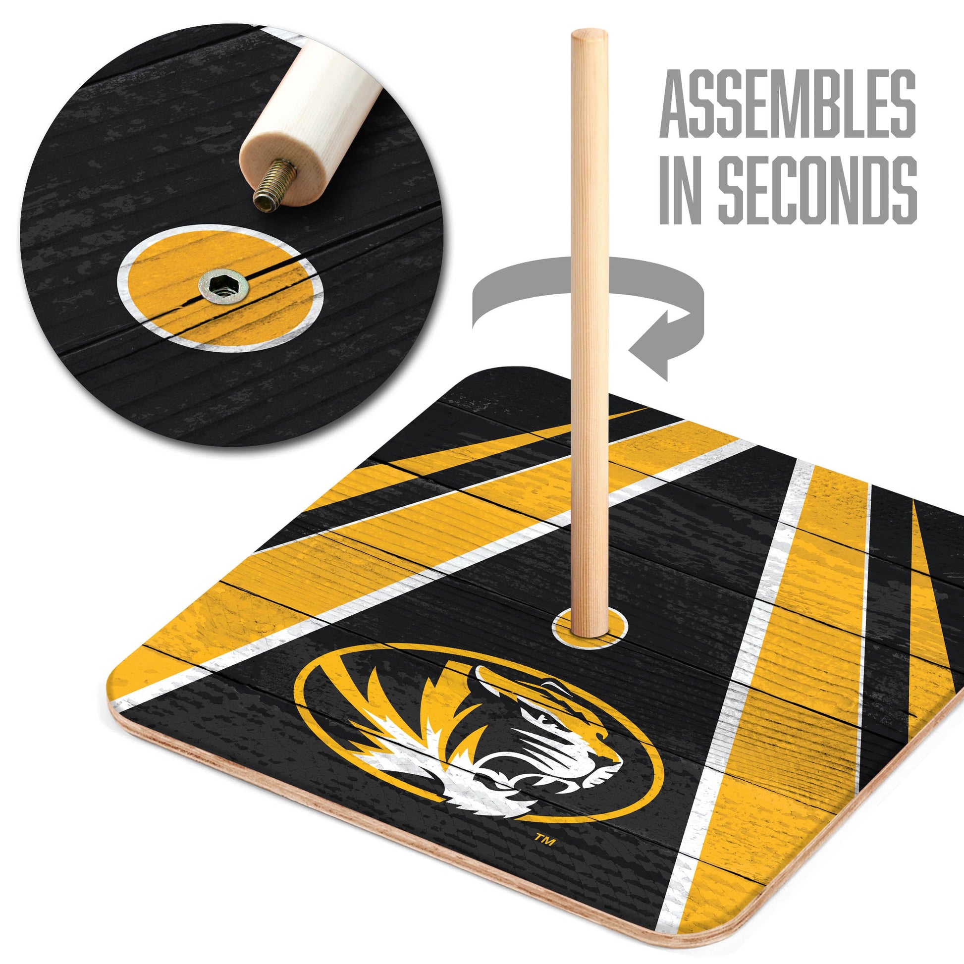 NCAA Missouri Tigers Horseshoe Bag Game