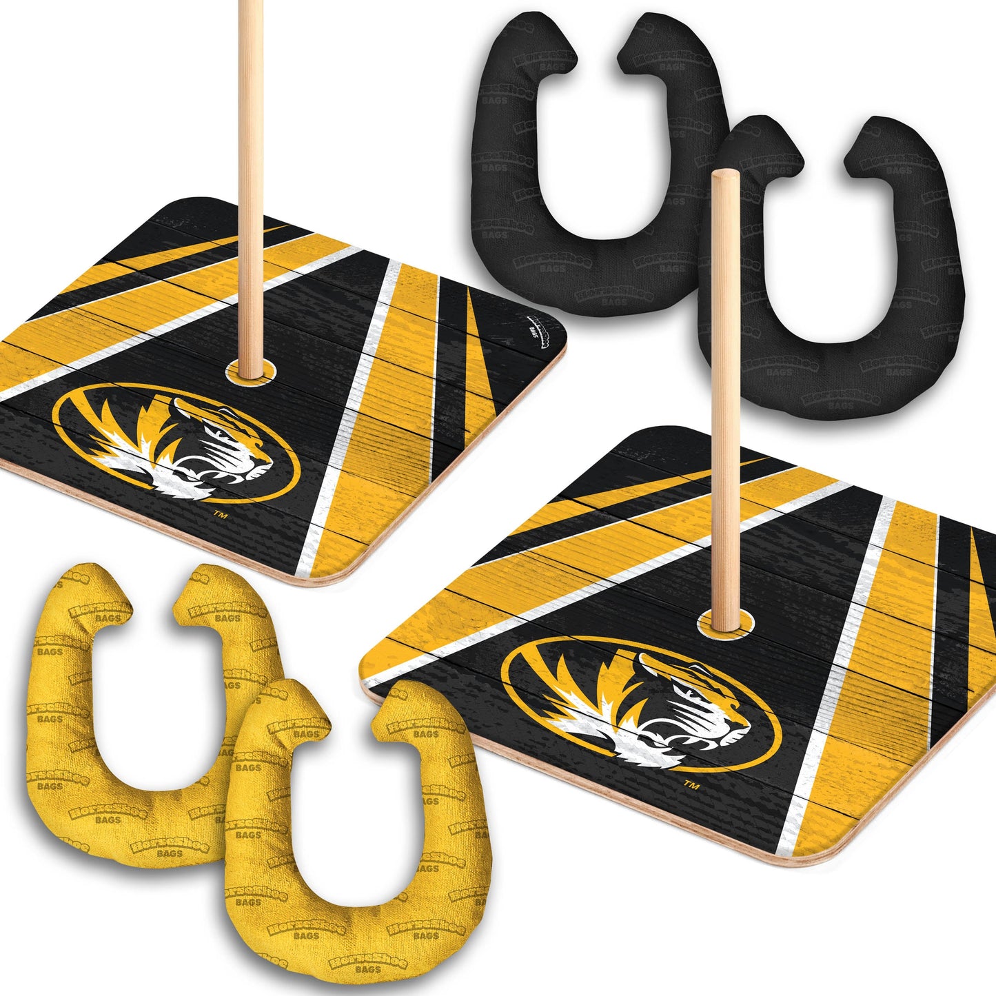 NCAA Missouri Tigers Horseshoe Bag Game