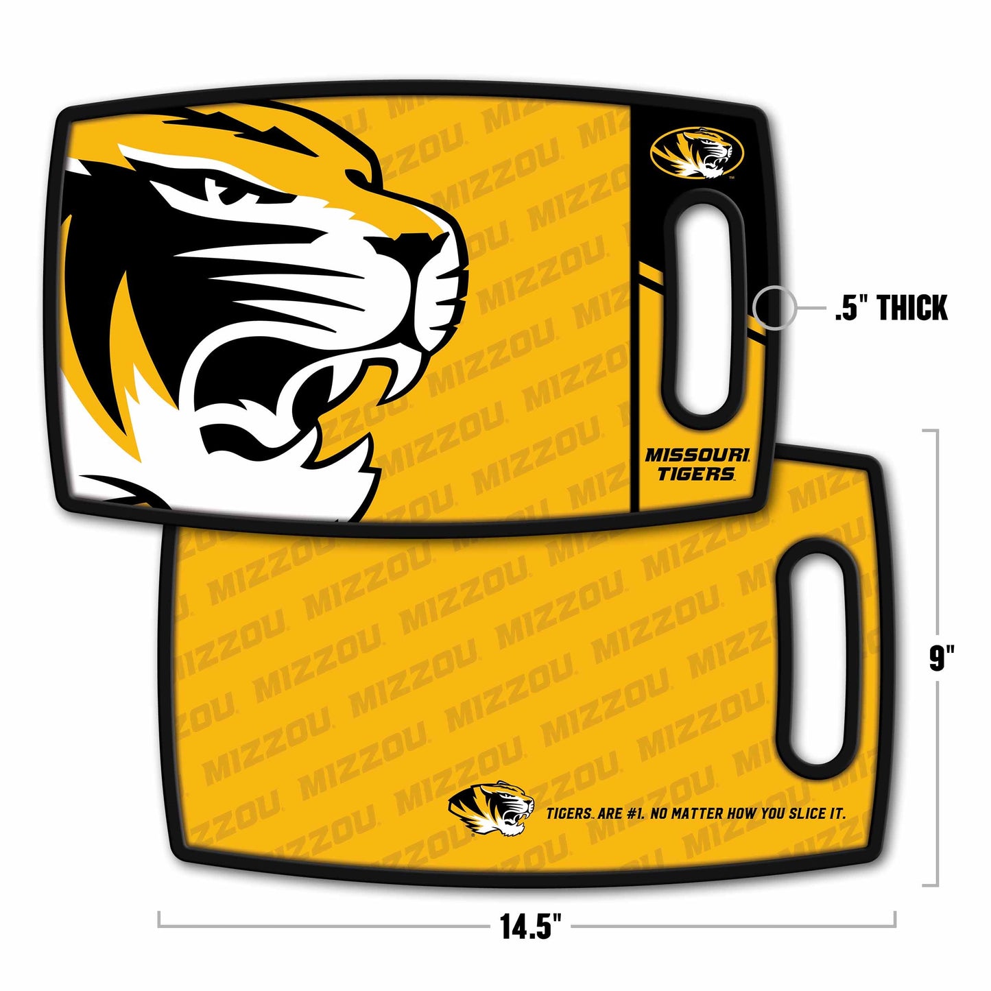 Missouri Tigers Logo Series Cutting Board Alt 1