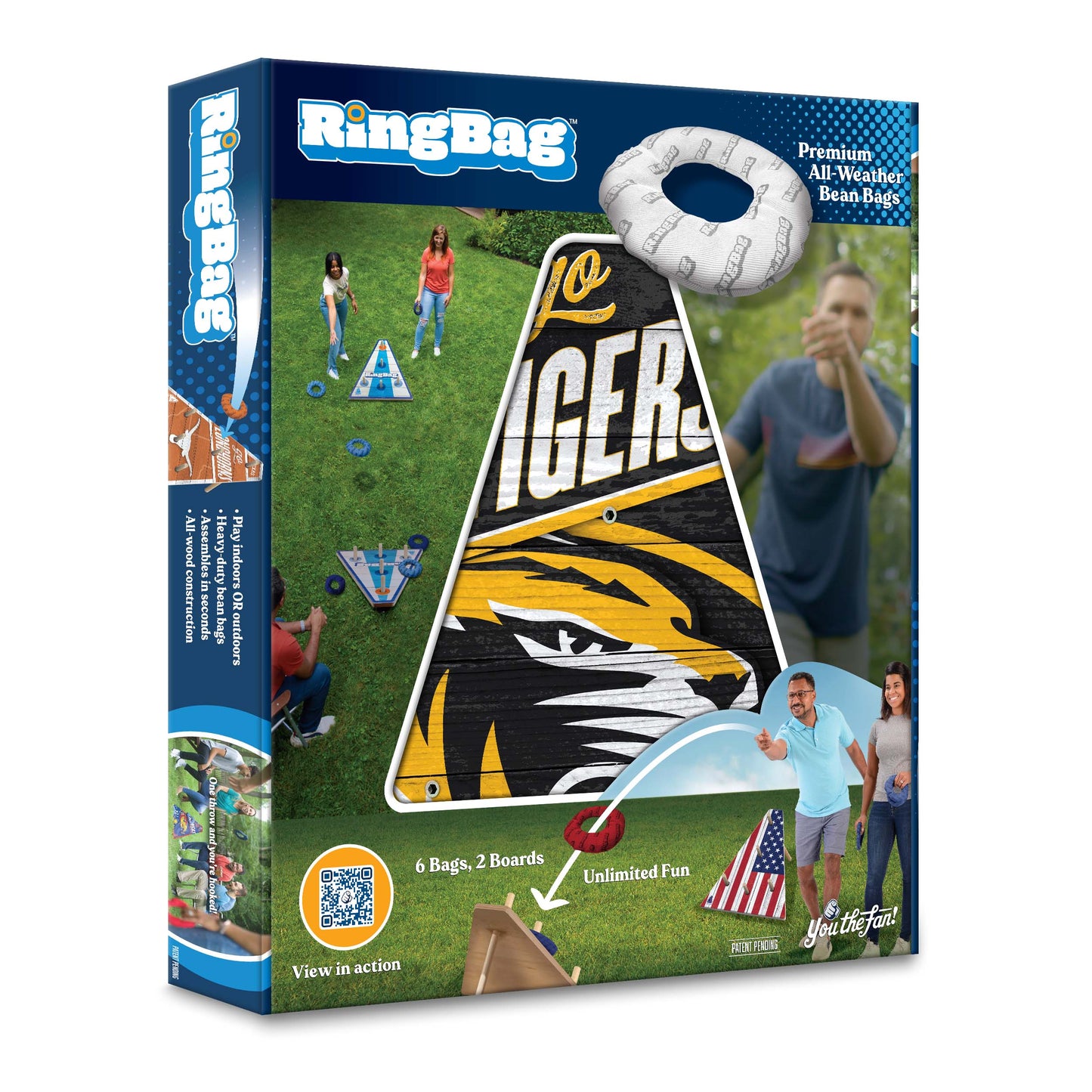 NCAA Missouri Tigers Ringbag Outdoor Game