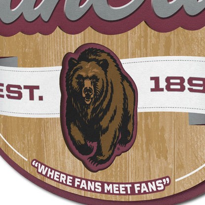 Montana Grizzlies Fan Cave Sign Alt 3
