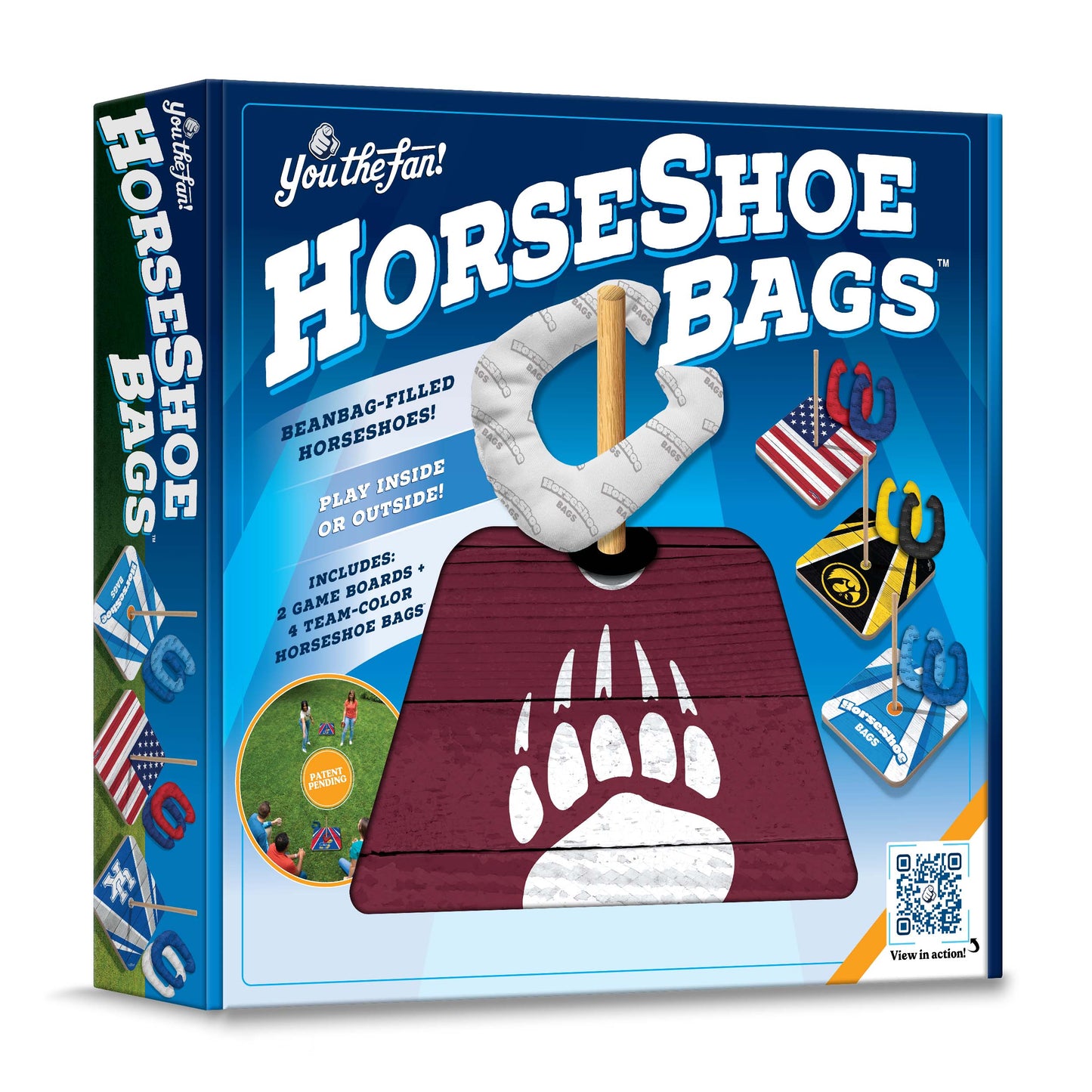 NCAA Montana Grizzlies Horseshoe Bag Game