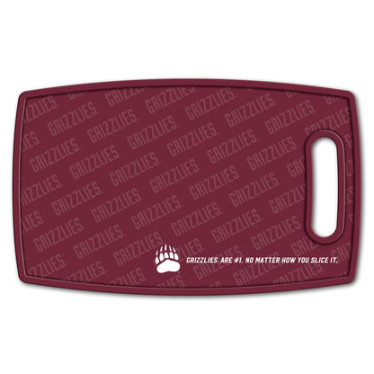 Montana Grizzlies Logo Series Cutting Board Alt 2