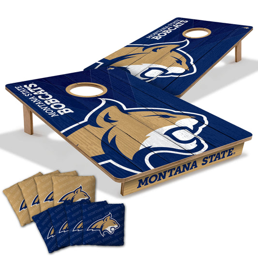 NCAA Montana State Bobcats 2' X 3' All-Wood Cornhole Set-main