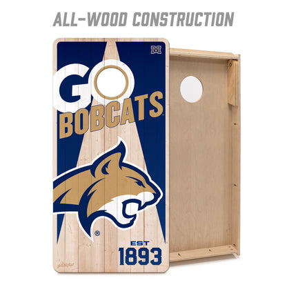 NCAA Montana State Bobcats 2' x 4' Slogan Series Cornhole
