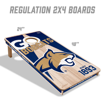 NCAA Montana State Bobcats 2' x 4' Slogan Series Cornhole