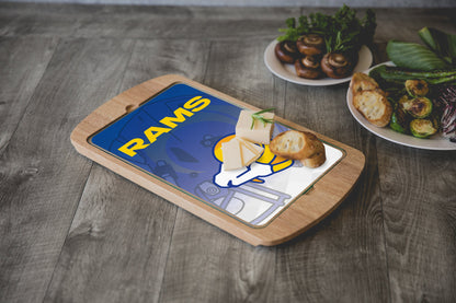 Los Angeles Rams - Billboard Glass Top Serving Tray