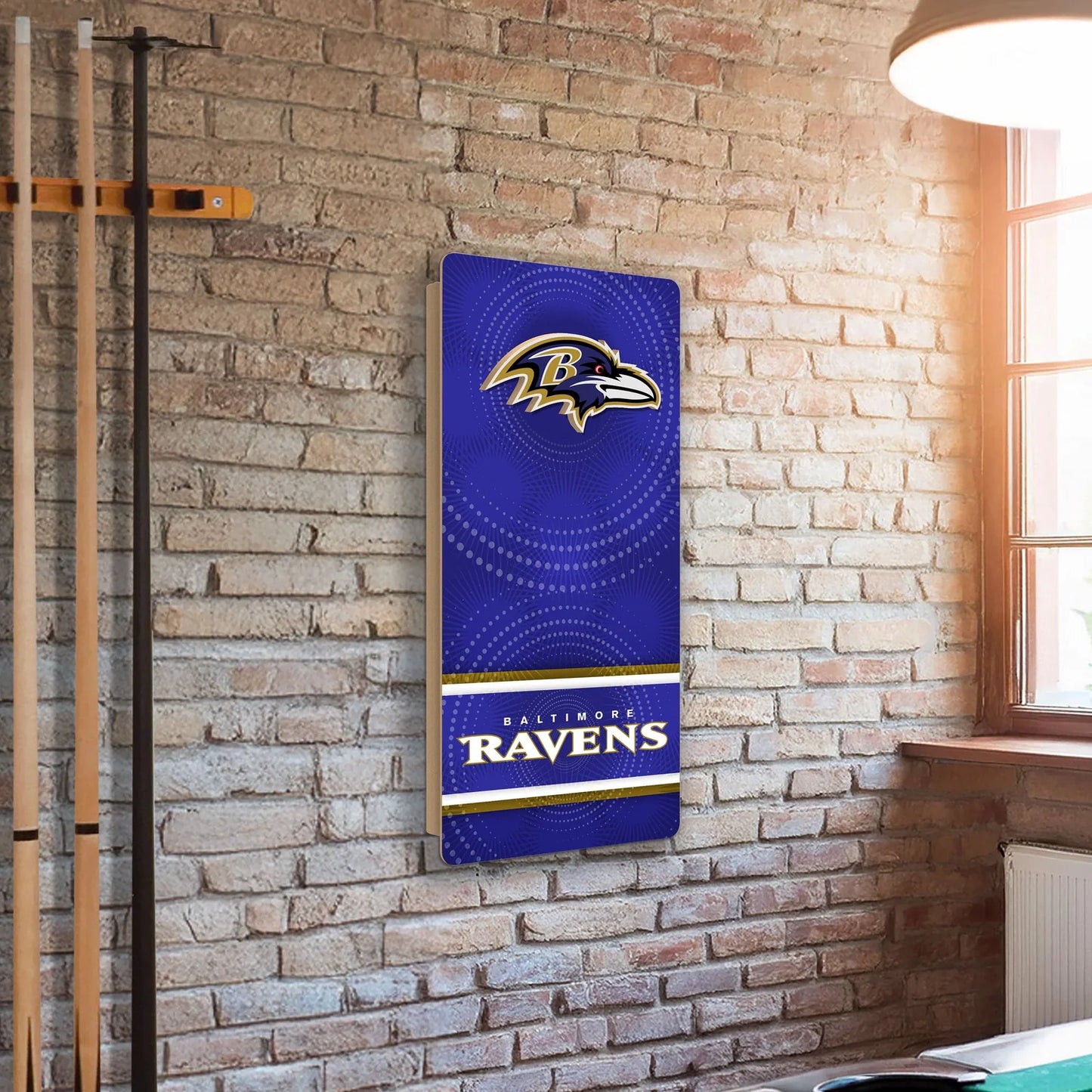 NFL Wall Art thats also Corn Hole - Baltimore Ravens
