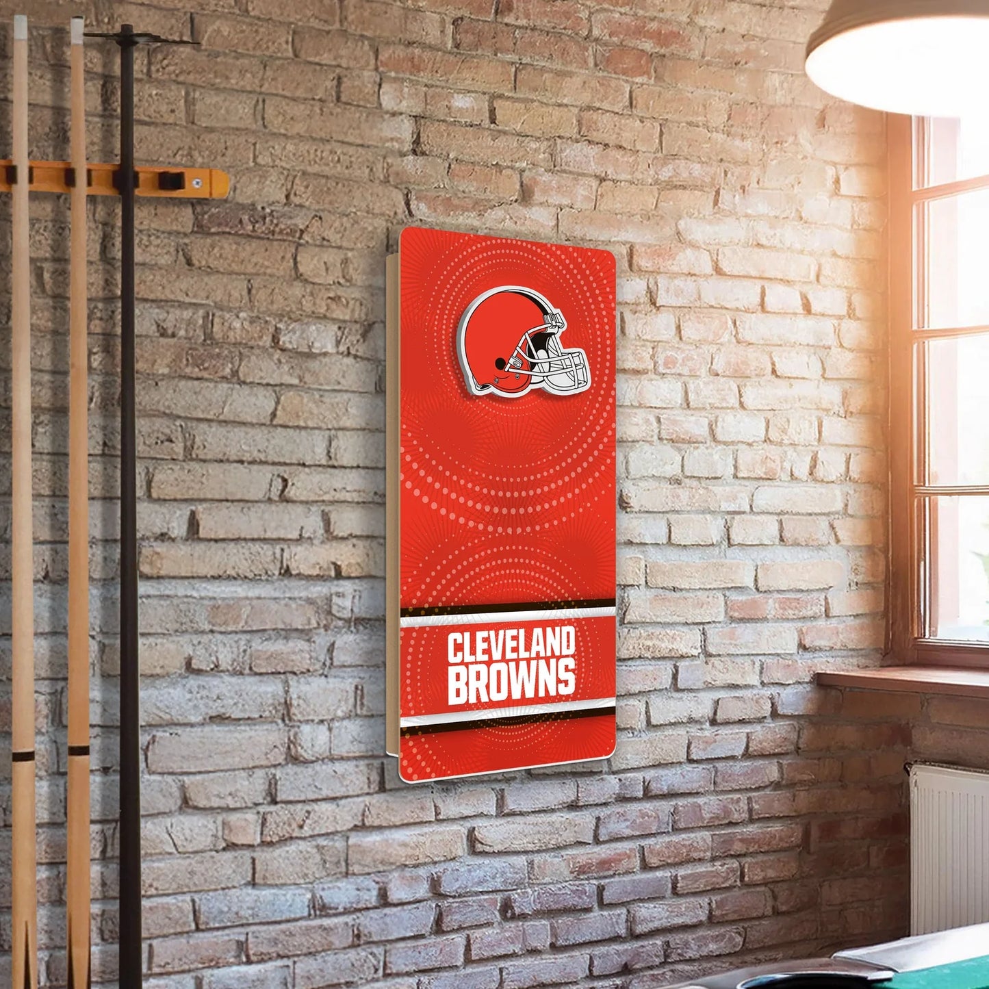 NFL Wall Art thats also Corn Hole - Cleveland Browns