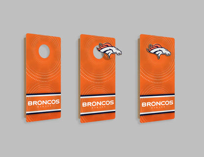 NFL Wall Art thats also Corn Hole - Denver Broncos