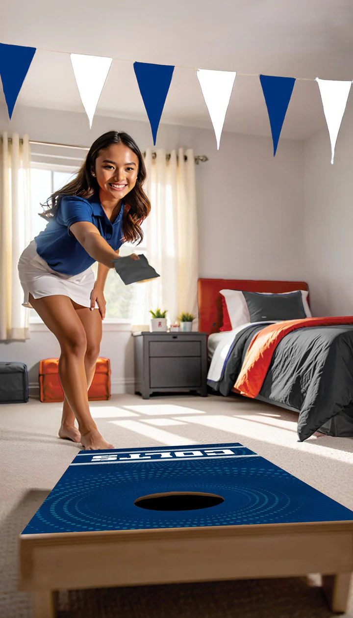 NFL Wall Art thats also Corn Hole - Indianapolis Colts
