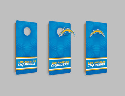 NFL Wall Art thats also Corn Hole - Los Angeles Chargers