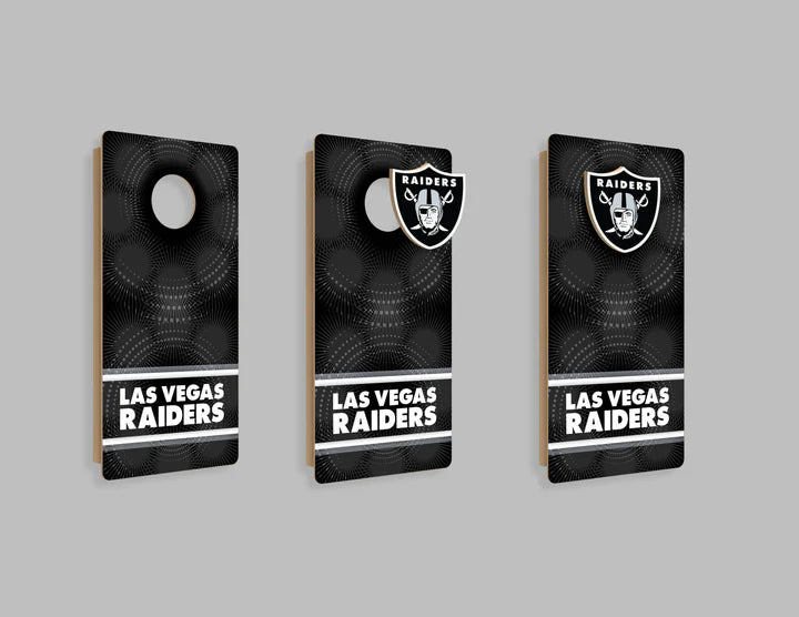 NFL Wall Art thats also Corn Hole - Las Vegas Raiders