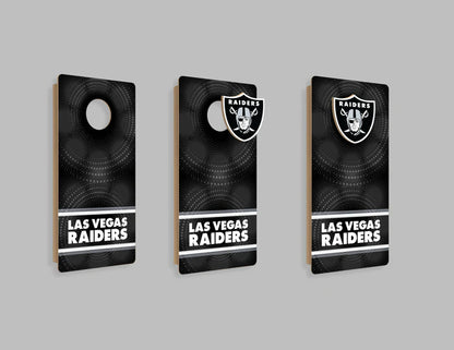 NFL Wall Art thats also Corn Hole - Las Vegas Raiders